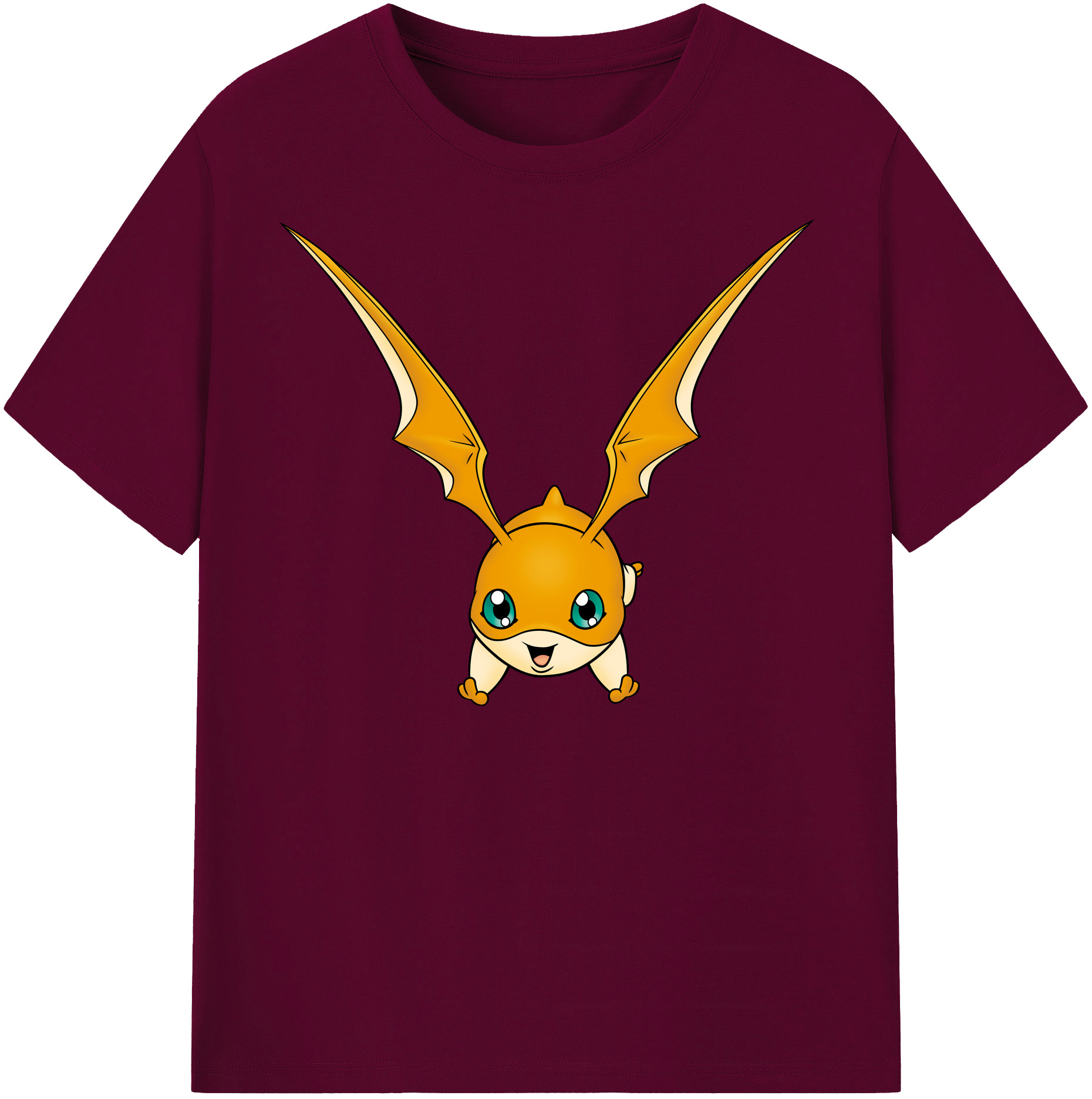 （画像用） Digimon デジタルモンスター/デジモン レディースカジュアルプリントTシャツ（綿100％）
